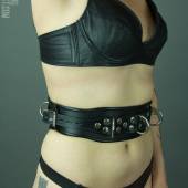 Ttbl Leather Bondage Belt 006
